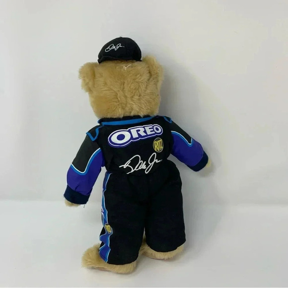 Dale Earnhardt Jr Nascar Racing Bear Oreo Ritz Blonde EXCELLENT CLEAN App. 14” - Picture 3 of 6
